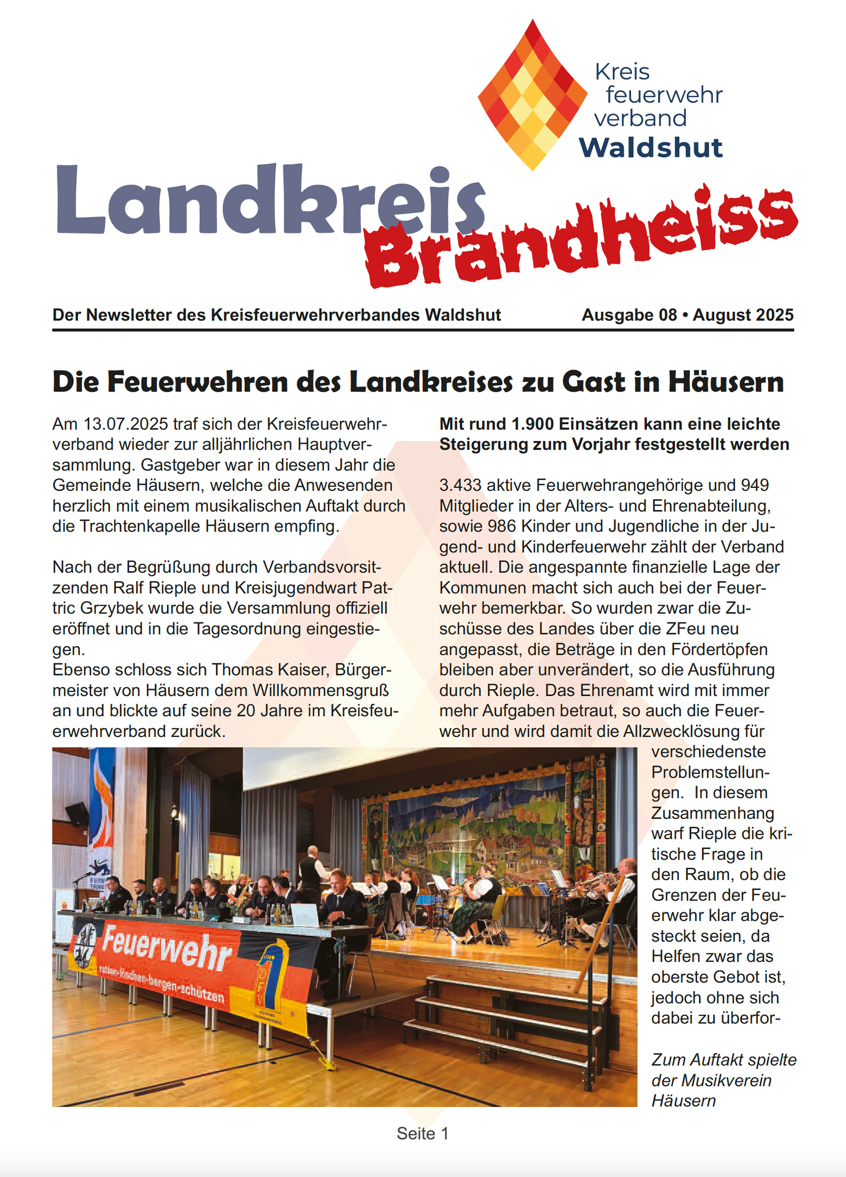 Kreisfeuerwehrverband Newsletter 2/23